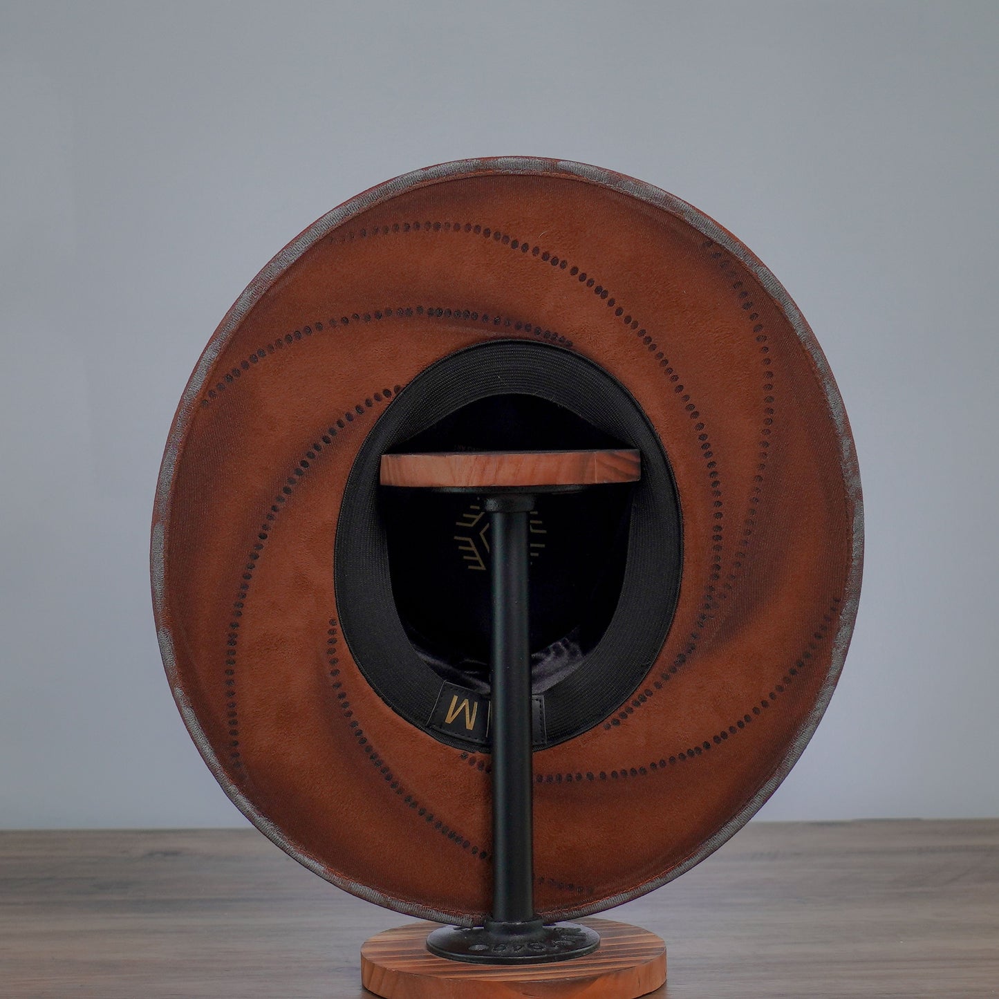 Aukala Craftsman's Canopy Brim Hat - Dark Brown