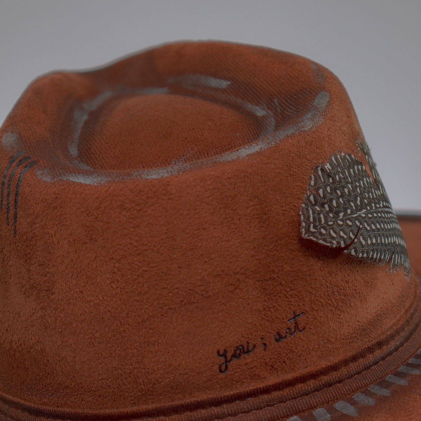 Aukala Craftsman's Canopy Brim Hat - Dark Brown