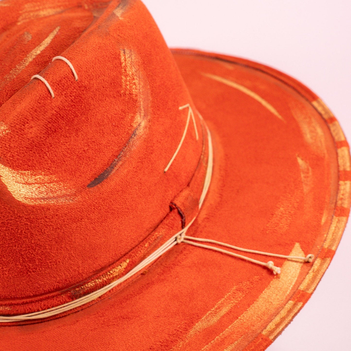 Aukala Hat Handcrafted Chroma Halo Nomad Hat – A Fiery Expression of Free Spirit & Adventure