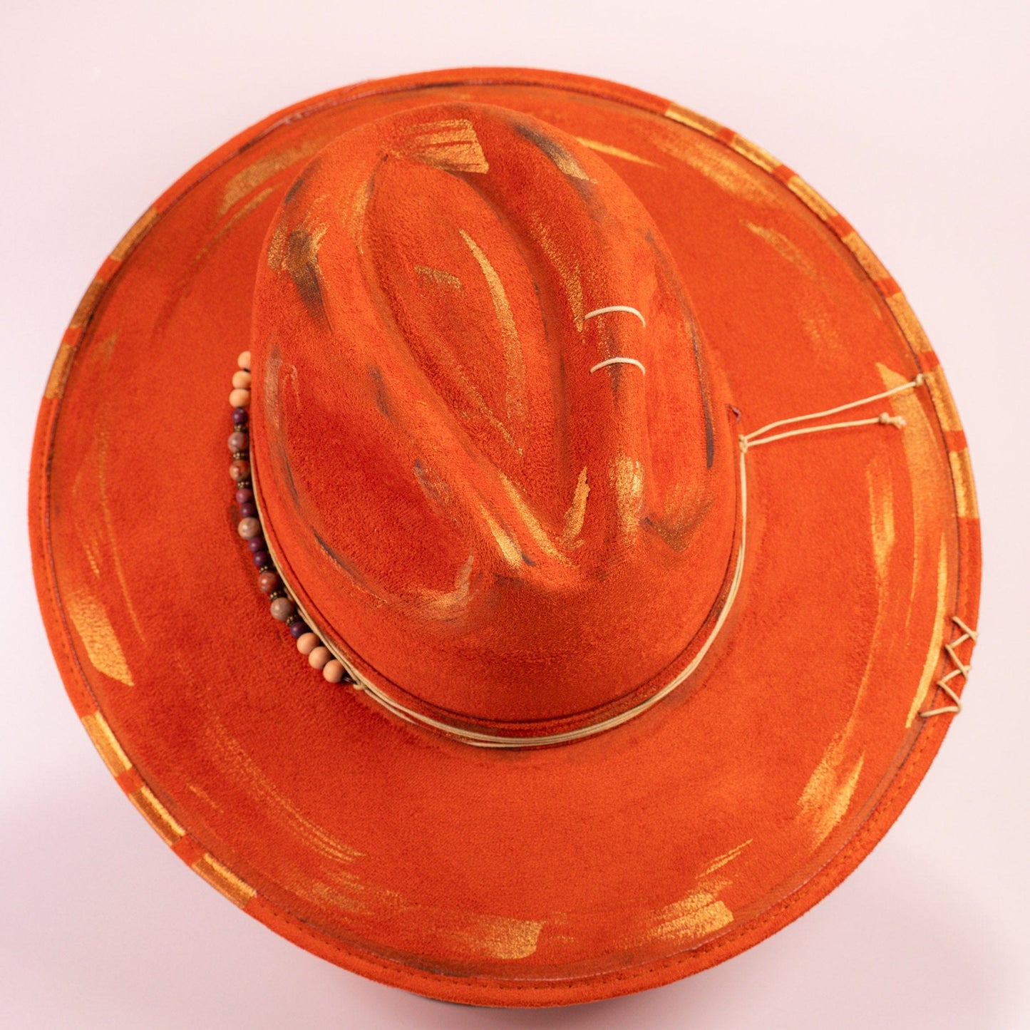 Aukala Hat Handcrafted Chroma Halo Nomad Hat – A Fiery Expression of Free Spirit & Adventure