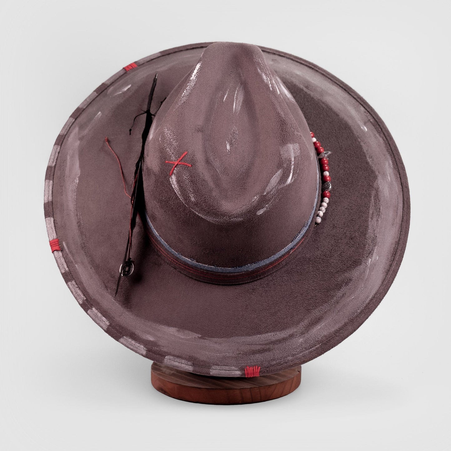 Aukala Hat Handcrafted Chroma Phantom Veil Hat – A Bold Statement of Strength & Spirit
