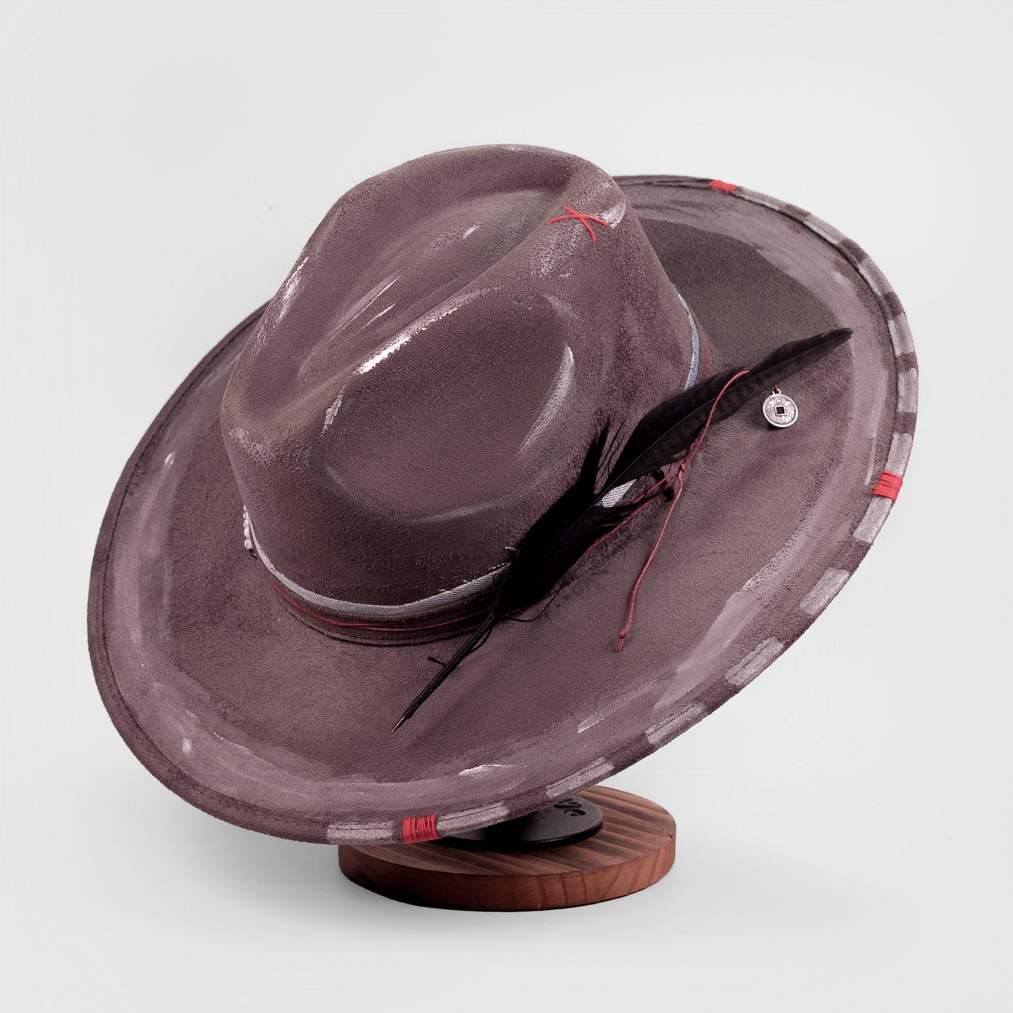 Aukala Hat Handcrafted Chroma Phantom Veil Hat – A Bold Statement of Strength & Spirit