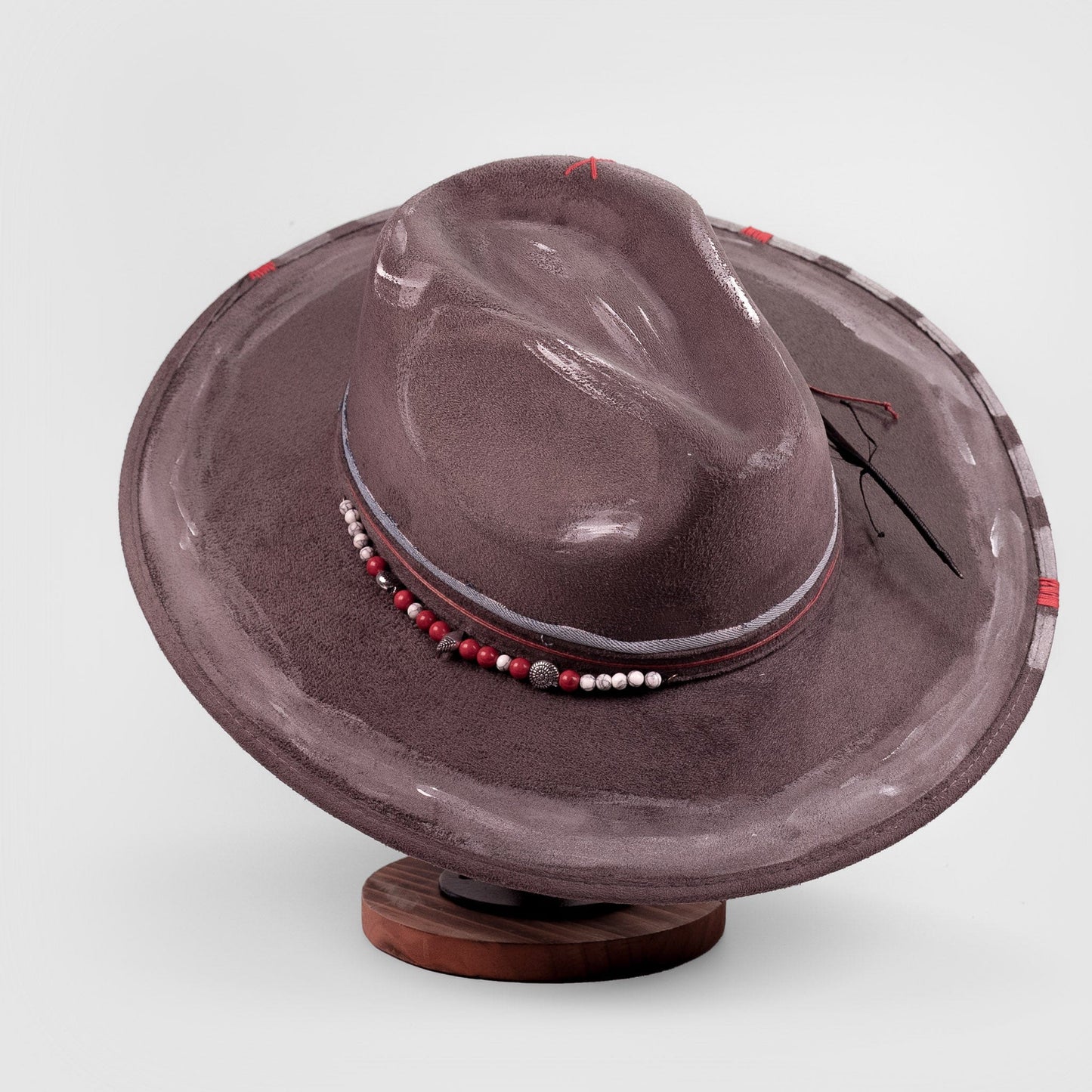 Aukala Hat Handcrafted Chroma Phantom Veil Hat – A Bold Statement of Strength & Spirit