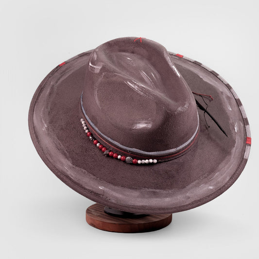 Aukala Hat Handcrafted Chroma Phantom Veil Hat – A Bold Statement of Strength & Spirit