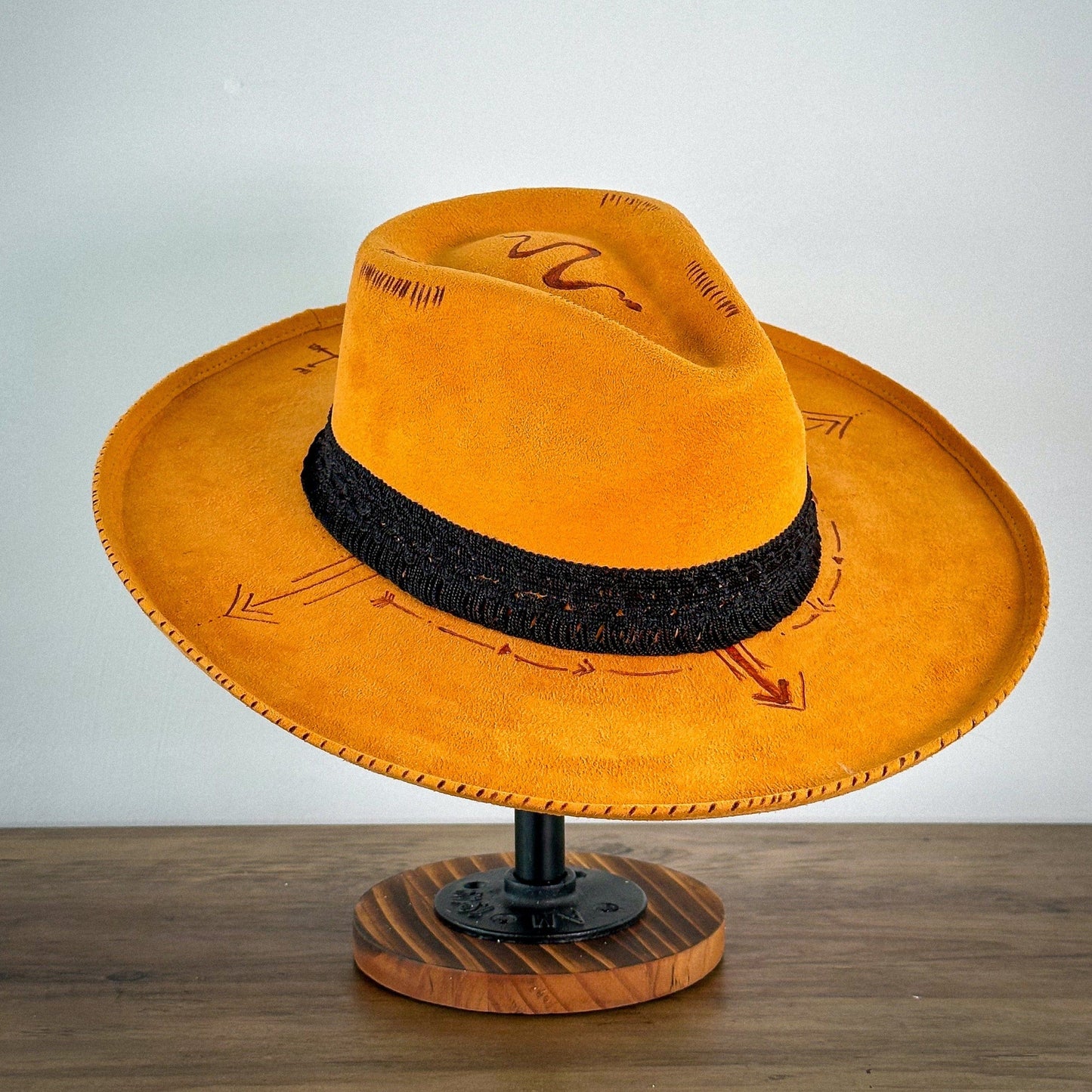 Aukala Amazonian Aura Brim Hat - Yellow