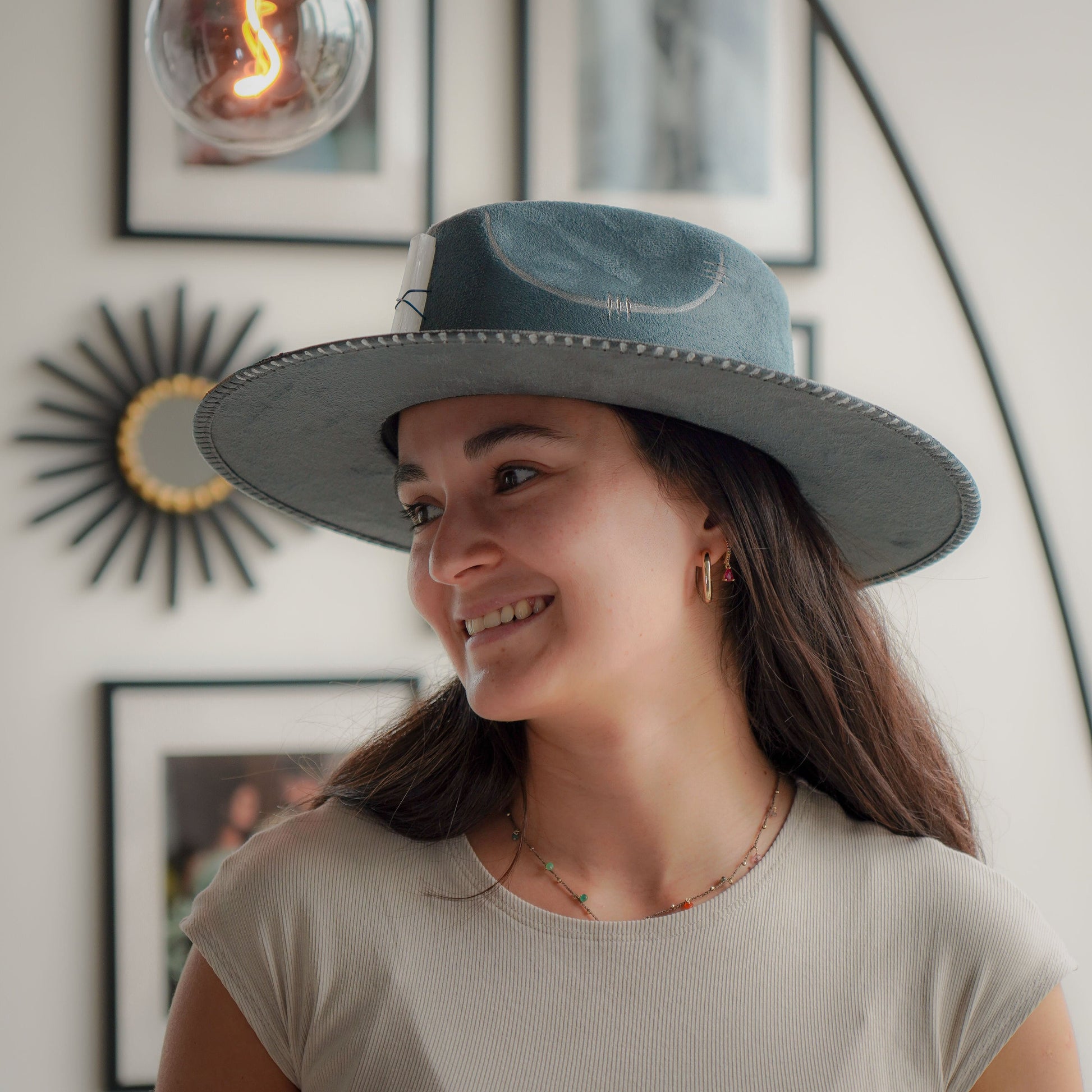 Aukala Hat L Adriatic Drift - Turquoise
