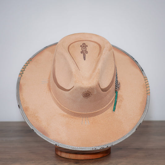 Aukala Hat L Moroccan: Light Brown